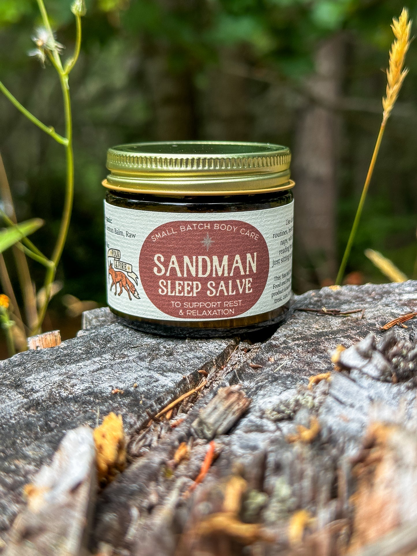Sandman - Lavender Sleep Balm - Folk & Fire Apothecary