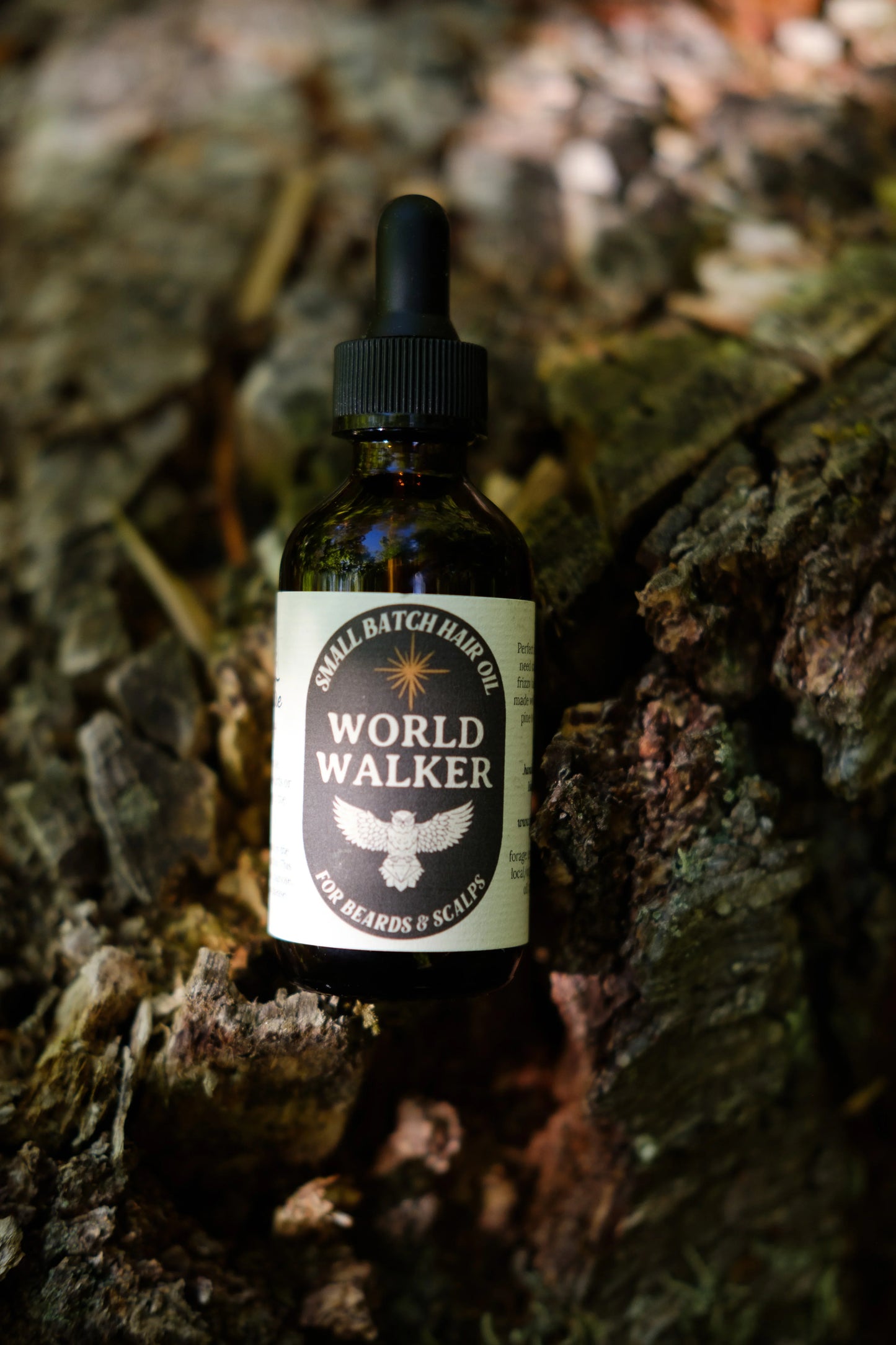 Worldwalker - Sage Beard & Hair Oil - Folk & Fire Apothecary