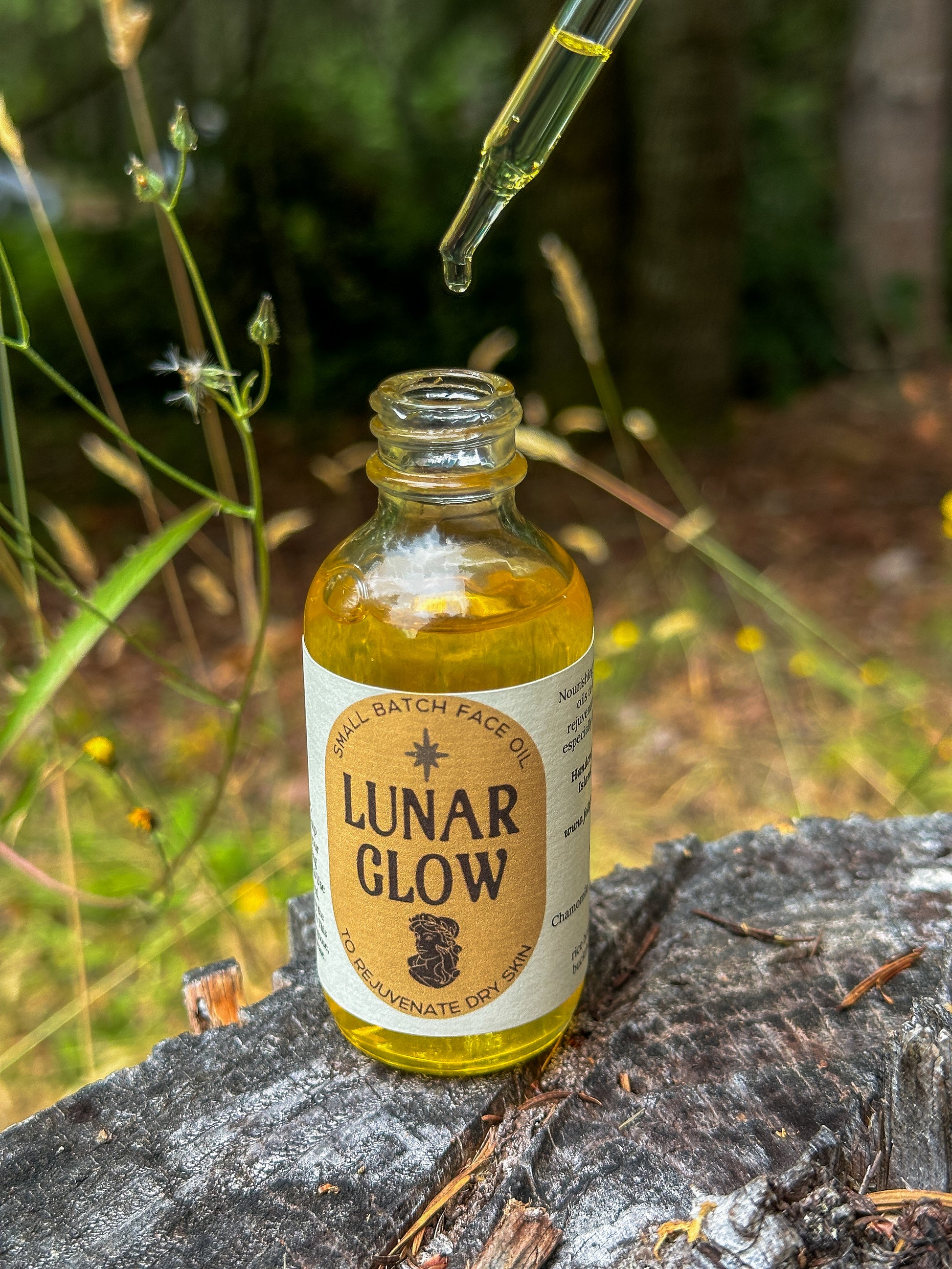 Lunar Glow Rejuvenating Face Oil - Folk & Fire Apothecary