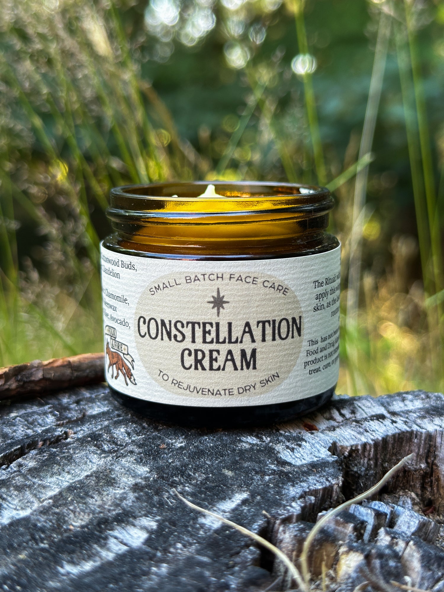 Constellation Cream - Repairing Face Salve - Folk & Fire Apothecary